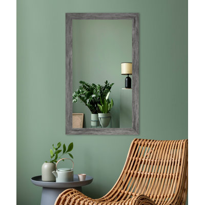 Engineered Wood Flat Wall Mirror