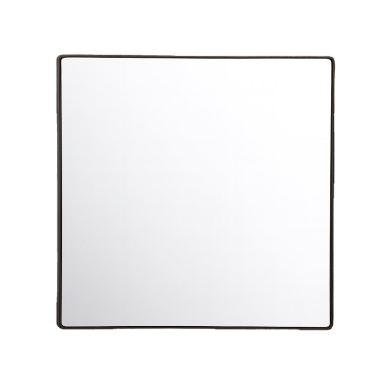 Miroir mural Kye, 30" x 30", Bronze