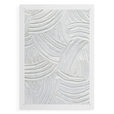 Sandstone Grooves I - Impression sur toile seulement - NON-CADRE