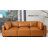 Drua 6-Piece Leather Modular Sectional Sofa