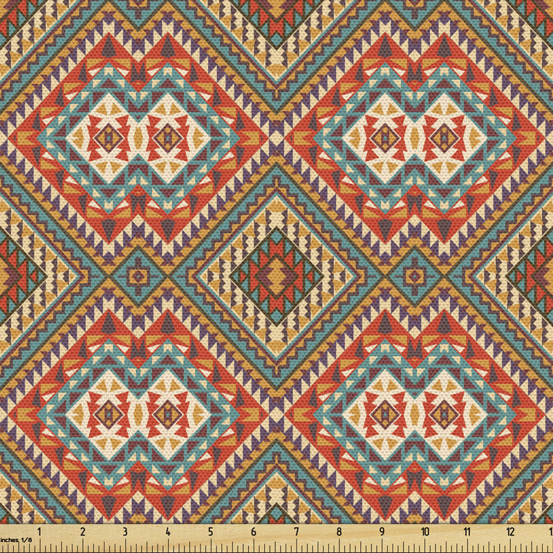 Essays Old Fashioned Motif Fabric