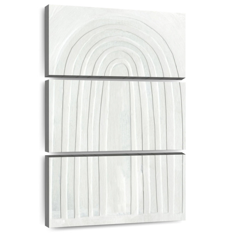 Avery Arcobaleno Bianco II, 74" H x 48" W