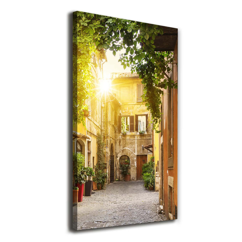 Lincolnton Grotto by the Sea 1 Piece Wrapped Canvas Wall Art