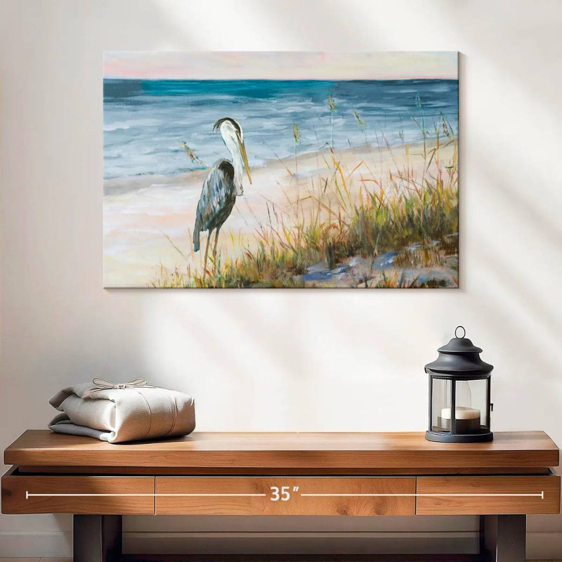 Brampt Heron Ocean View, 16" H x 24" W