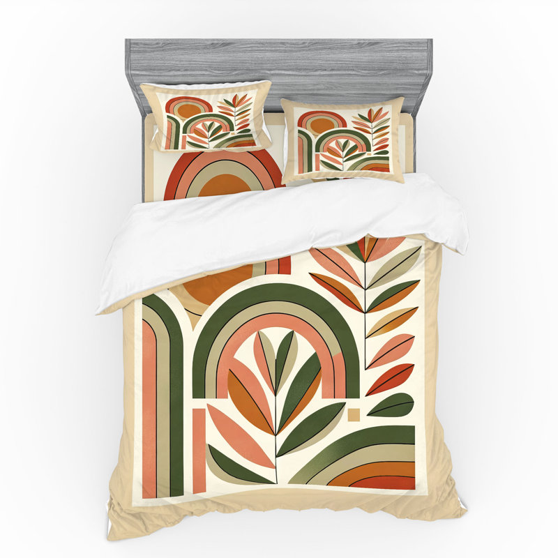 Polyester Not Solid Colour Duvet Cover, King Duvet Cover + 3 Additional Pieces