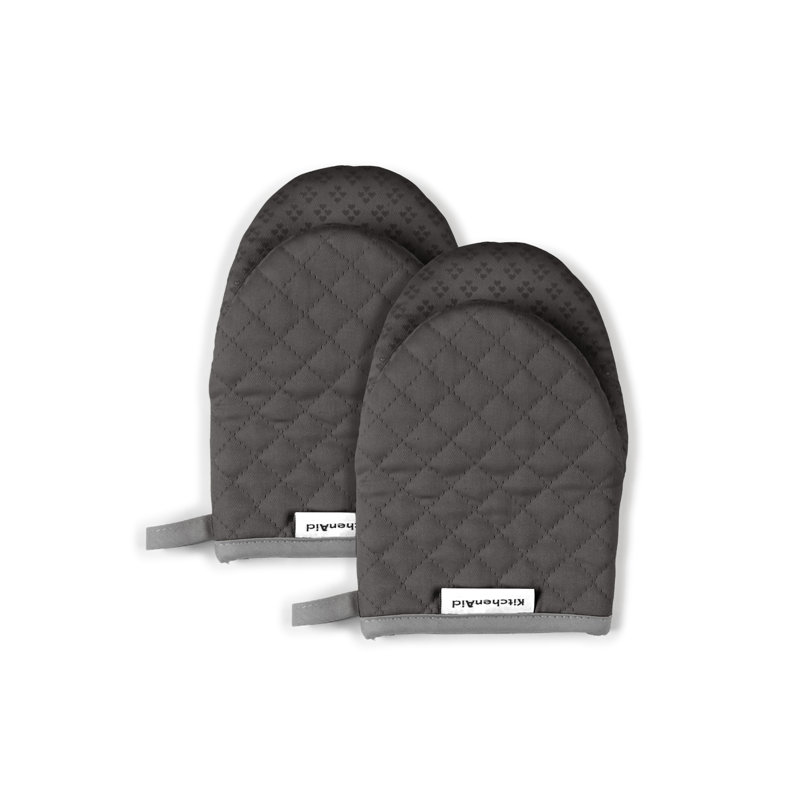 Mini-gant four texturé KitchenAid, Gris anthracite