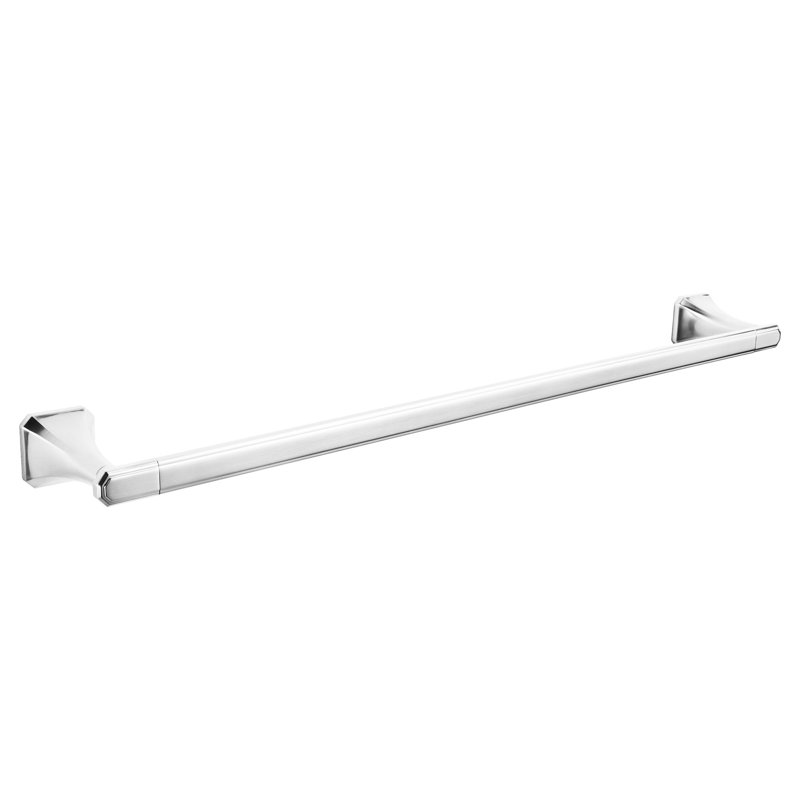 Belshire Towel Bar 18, Bn, 1.88" H x 25.88" W x 3.56" D, Polished Chrome