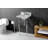 Kingston Brass Edwardian 19-Inch Carrara Marble Console Sink with Brass Legs (8-Inch, 3-Hole)-125783086-125783083