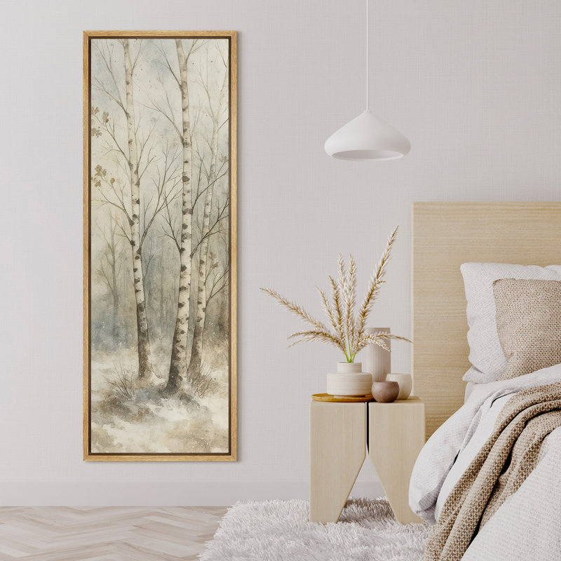 Art mural rétro sur toile, impression de paysage naturel pour décoration murale rustique, Naturel, H 60 po x l 20 po