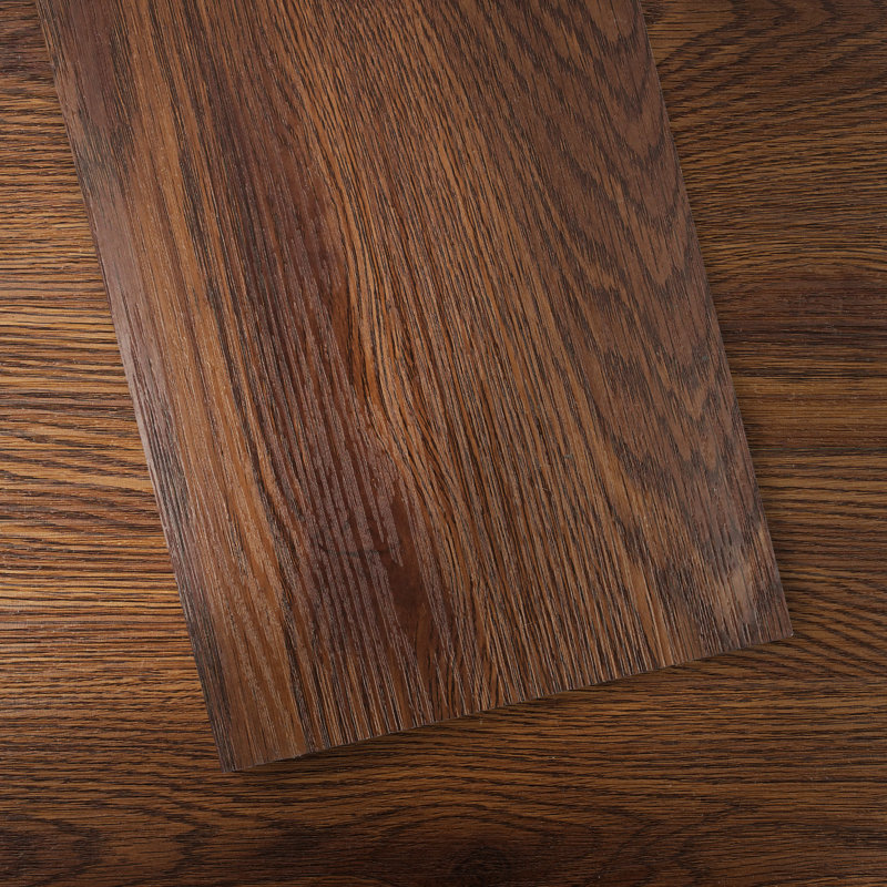 6.2" W x 39.4" L Peel and Stick Wood Look Vinyl Flooring,Self-adhesive Vinyl Flooring, Rustic Walnut