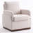 Boucle  Upholstered Accent Chair Wing Back Armchair With Solid Wood Base-1949961029