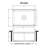 Ruvati 24 inch Fireclay Workstation White Farmhouse Kitchen Sink Apron Front Single Bowl