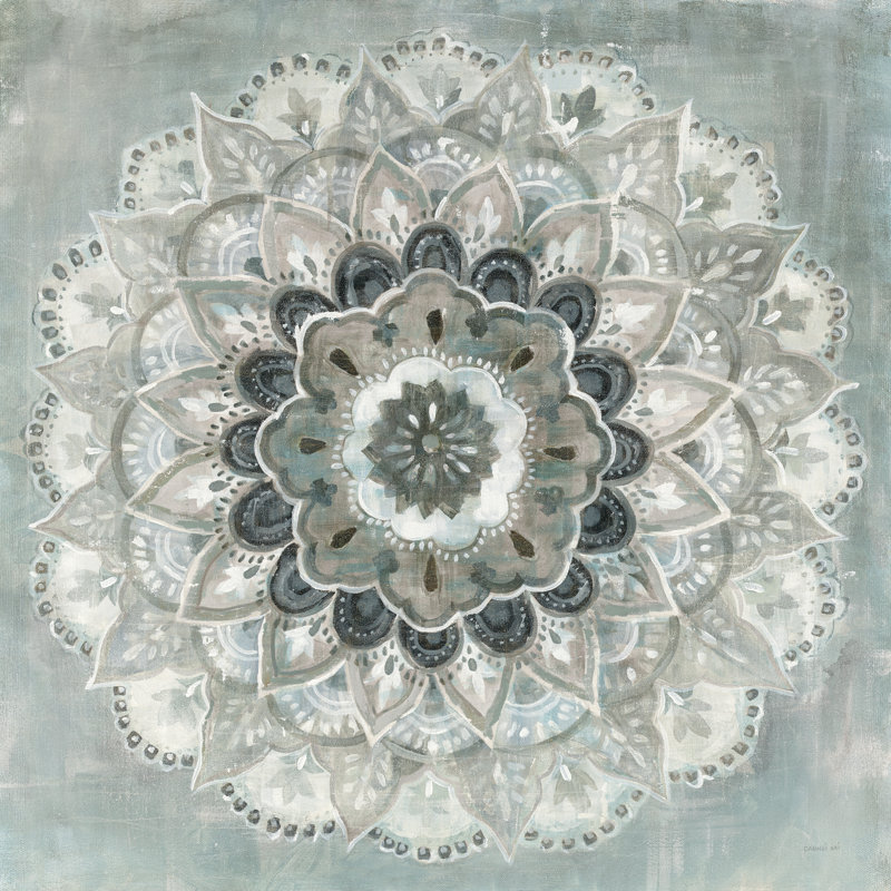Sunburst Neutral by Danhui Nai - Wrapped Canvas Painting, 91cm H x 91cm W x 3.8cm D