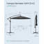 Pickerington 300cm Parasol-929545075