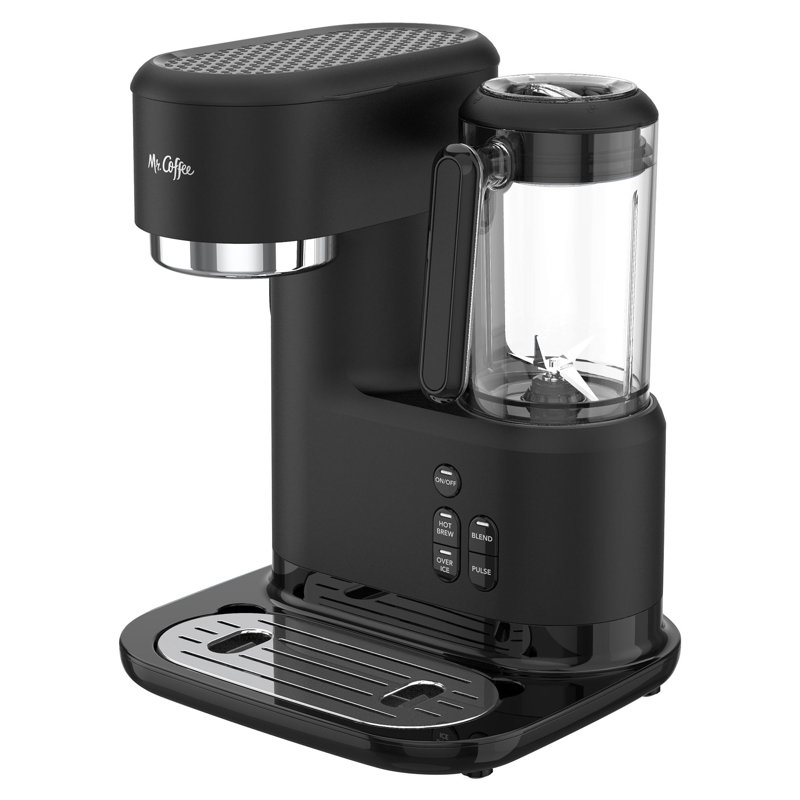 Black Drip Single-Serve Coffee Maker with Permanent Filter