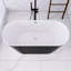 Baignoire de trempage autoportante en acrylique 67 po-93718795