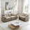 Modern 2/ Piece Sofa Set