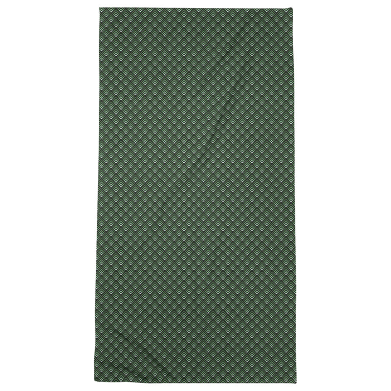 Katelyn Elizabeth Beach Towel, Black/Green/White