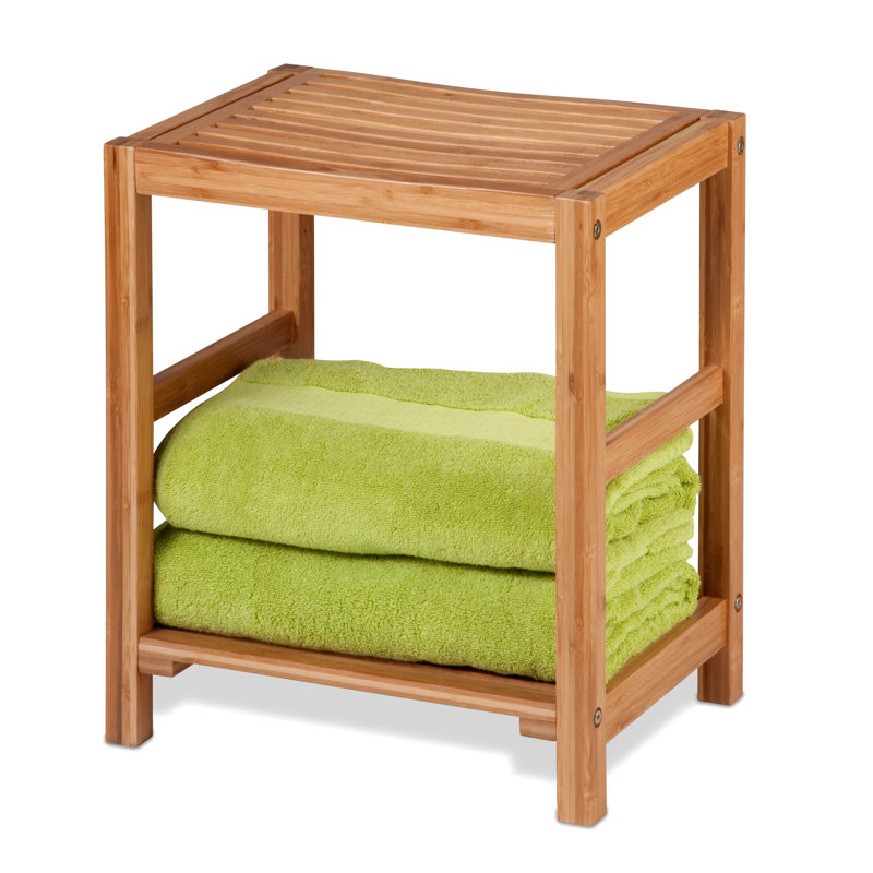 Moraga 16.54'' W Bamboo Shower Bench