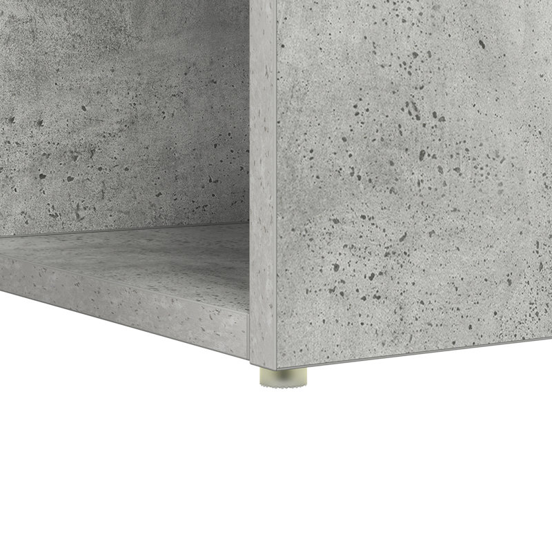 Writing Desk Engineered Wood, Concrete Grey