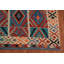 Tapis oriental géométrique All-Over Kilim 9 x 11