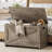 30" Wooden Storage Bench with Safety Hinge, Large Toy Chest for Entryway, Living Room & Bedroom-57869842