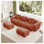 Canapé modulaire Red Velvet