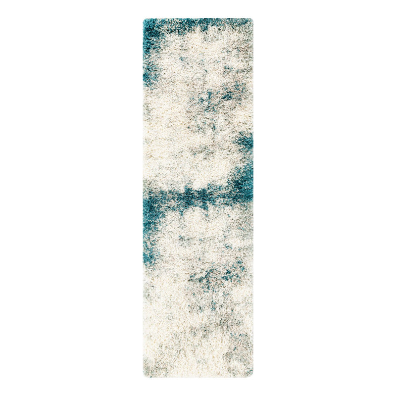 Performance Abstract Indoor Rug, Runner 2' x 6'7"