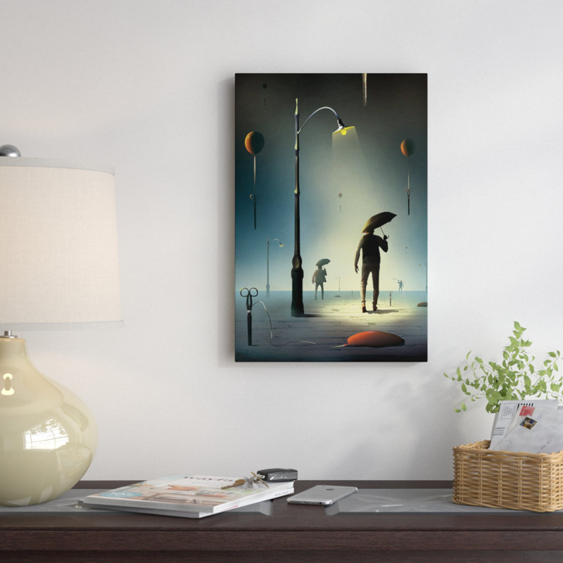 Impression sur toile tendue, H 12 po x L 18 po x P 1,5 po