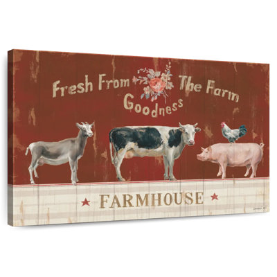 Farm Patchwork II Wall Sign