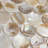 Conchella Penny Natural 11-1/4" x 11-5/8" Natural Shell Mosaic Wall Tile