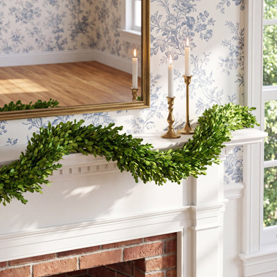 72'' in. Preserved Boxwood Garland