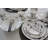 Marble Venice Fog - Dinner Plate
