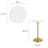 Lippa 28" Round Wood Top Bar Table-1683123200