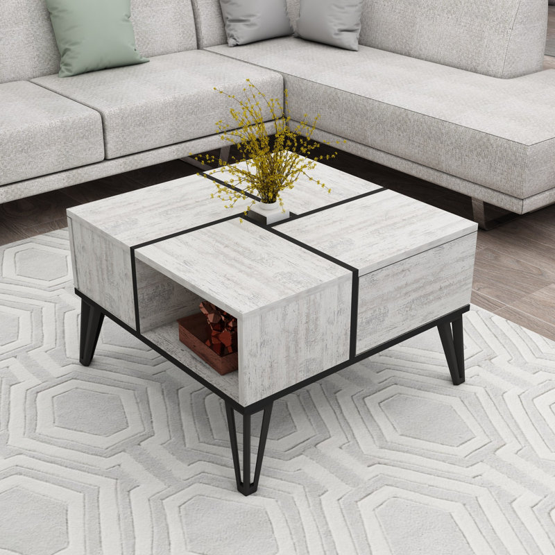 Glorias Coffee Table, White