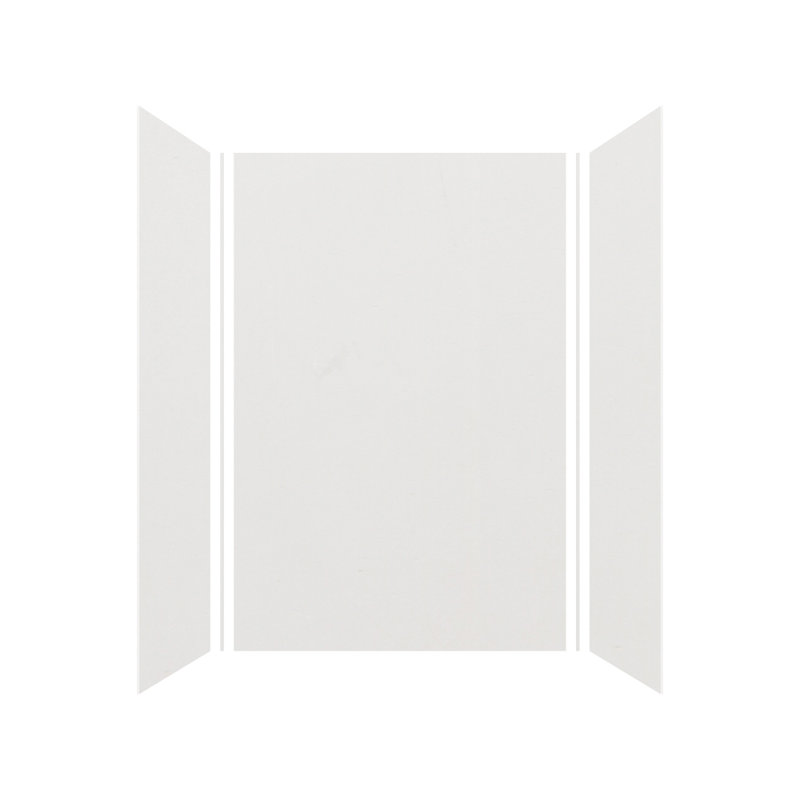 Paroi de douche à 3 panneaux l 48 po x P 36 po Expressions, Gris, H 72 po x l 48 po x P 36 po