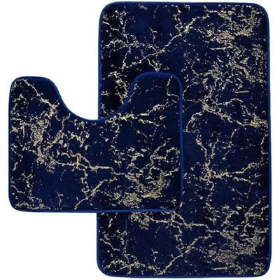 Velvet Non-Slip Contour Mat