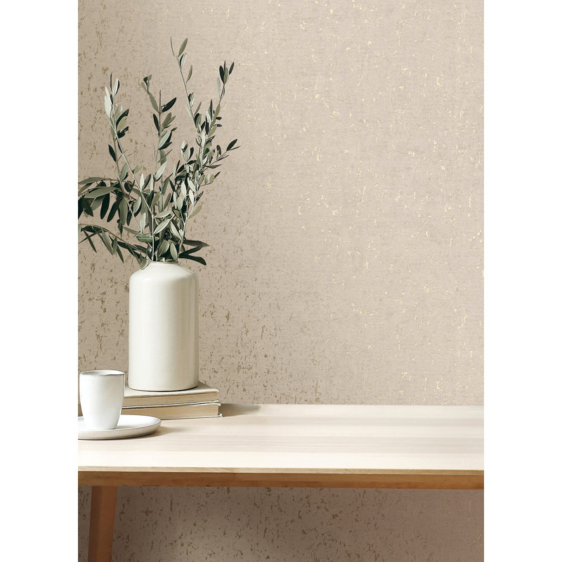 Rouleau de papier peint L 33 pi x l 20,5 po, Blanc cassé
