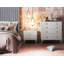 63.5cm W Solid + Manufactured Wood Bedside Table