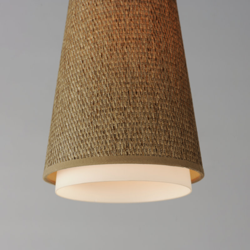 Luminaire suspendu conique à 1 lumière Cayra