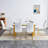 table rectangulaire moderne