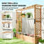 Wood Raised Garden Bed-306749596