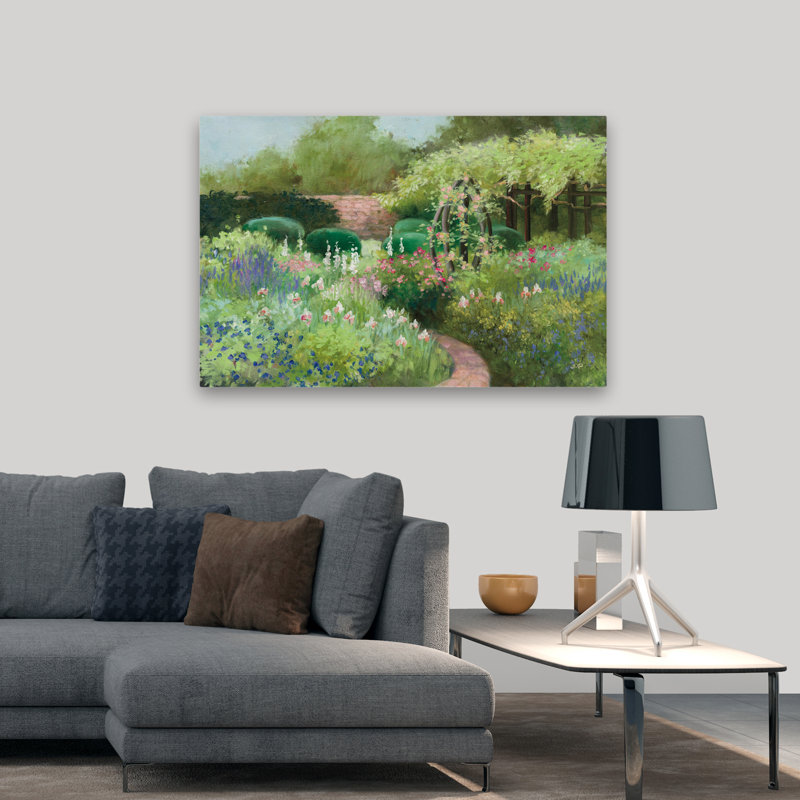 Garden Path Garden Garden Garden Path, 48" H x 32" W