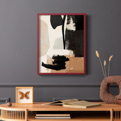 «Selective Arrangement IV», reproduction encadrée - bois massif