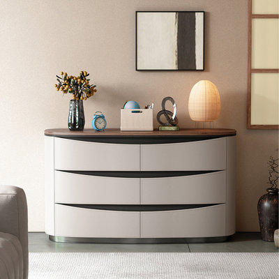 Italian minimalist entrance cabinet sideboard