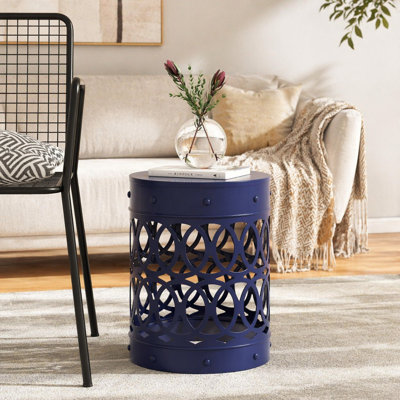 Outdoor Metal end Table -Large