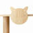 Wall-Mounted Cat Scratching Pad For Small To Large Cat, Indoor Wood Cat Tree With Hammock, Cat Scratcher Perch