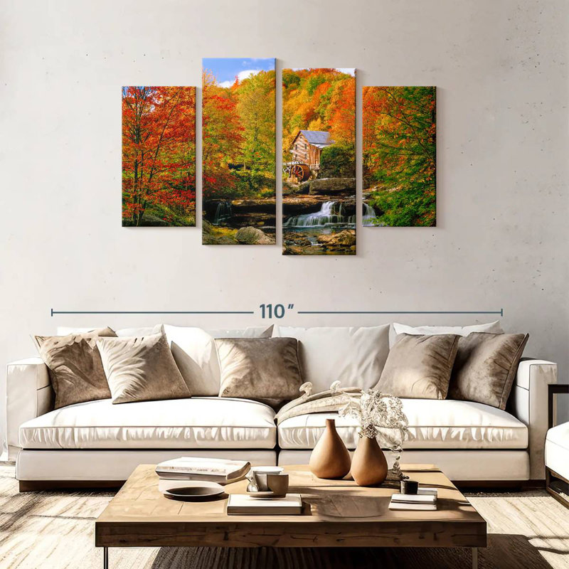 Alvord Babcock State Park en automne, H 48 po x l 75 po