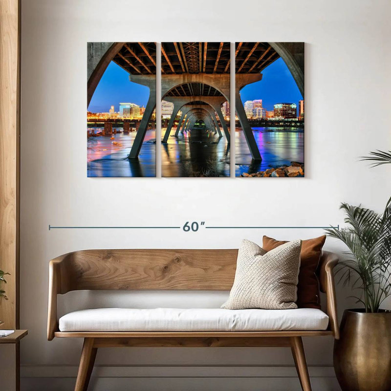 Tergel Beneath Manchester Bridge, 28" H x 45" W