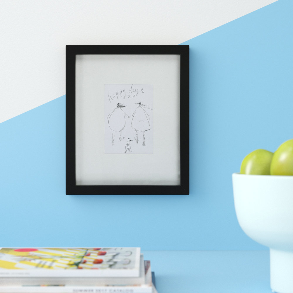 Happy Days Sketch by Sam Toft - Picture Framed Drawing Print on Paper